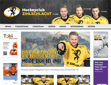 Tablet Screenshot of hcz.ch